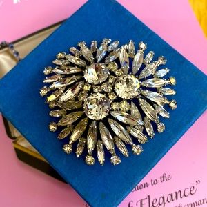 Vintage Large Sherman Brooch